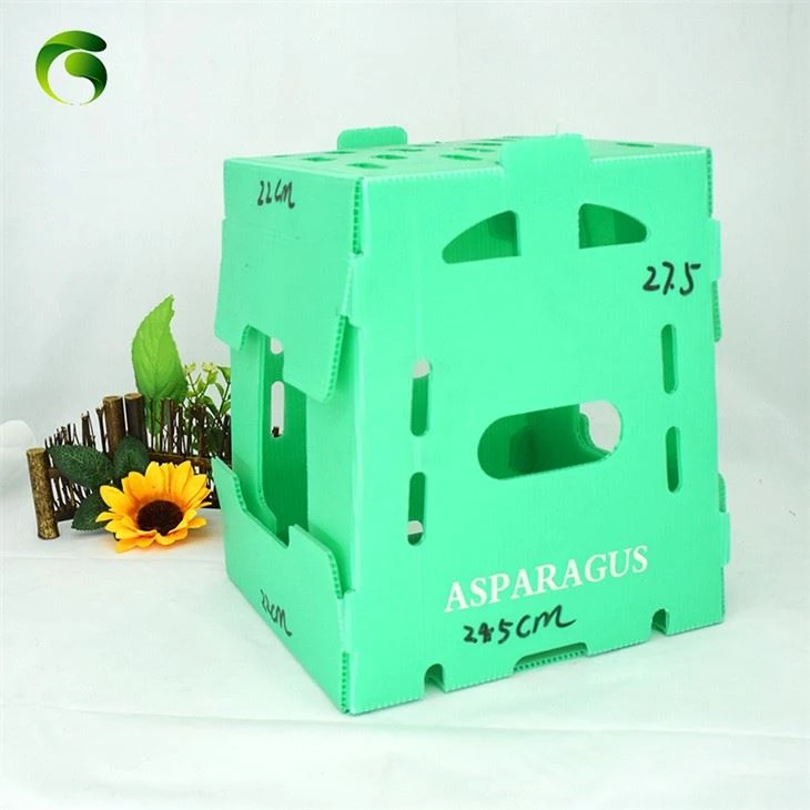 Faktori OEM corrugated plastik aspèj anbalaj bwat